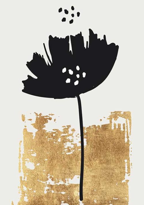 Black Poppy - Kubistika Black Poppy - Kubistika