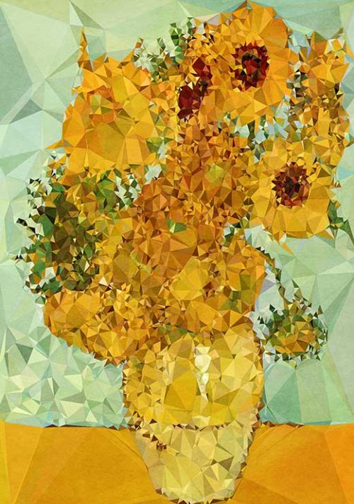 Symphony in Yellow and Blue - Kubistika Symphony in Yellow and Blue - Kubistika