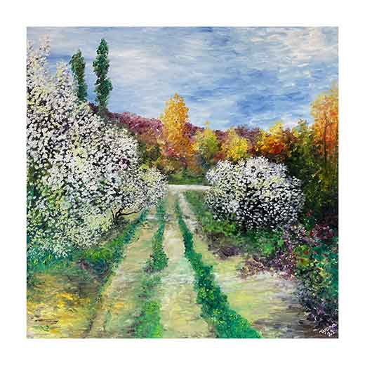 Monet's Journey to Vetheuil no. 3 - Tomasz Groma Monet's Journey to Vetheuil no. 3 - Tomasz Groma