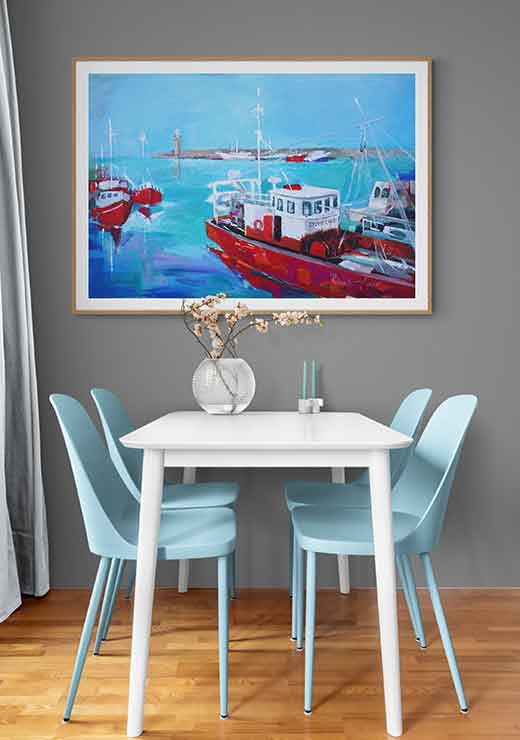 Dunmore East Harbour Sylvie Lydie - Renate Holzner Dunmore East Harbour Sylvie Lydie - Renate Holzner