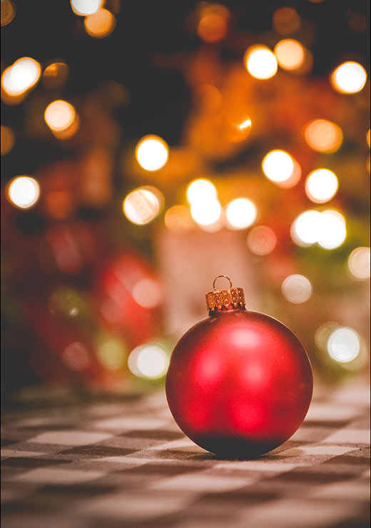 Red Christmas Ornament No2 Red Christmas Ornament No2
