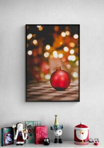 Red Christmas Ornament No2 Red Christmas Ornament No2