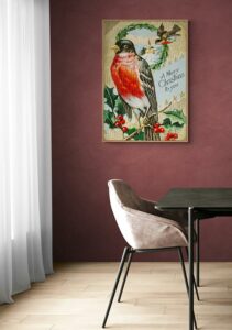 Vintage Christmas Bird Vintage Christmas Bird