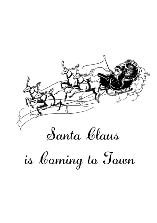 Santa Sleigh Santa Sleigh