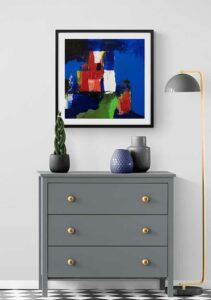 Abstract In Blue - Anita Øren Abstract In Blue - Anita Øren