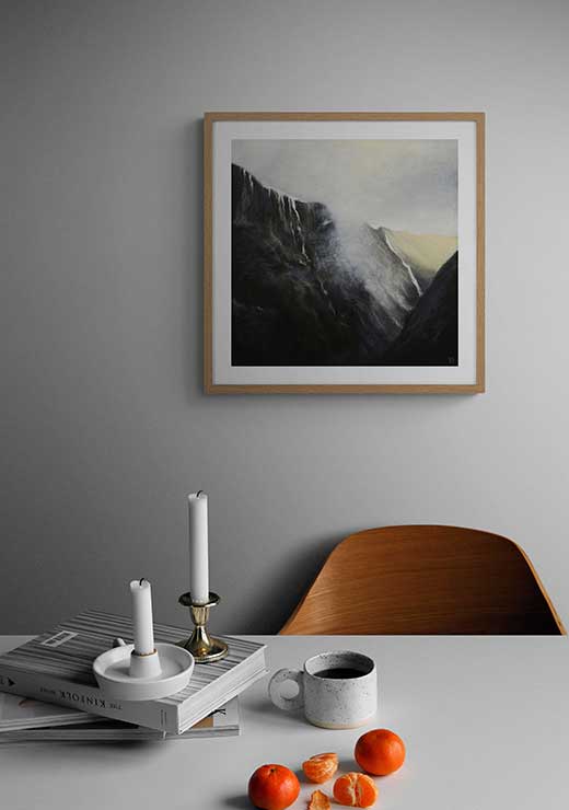 Fog In The Mountains - Bozenna Pedersen Fog In The Mountains - Bozenna Pedersen