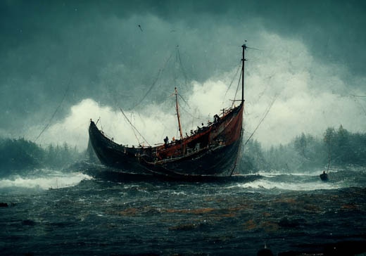 Anchient Ship - Winnie Møller Anchient Ship - Winnie Møller