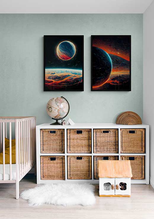 Planets in Space 2 - Winnie Møller Planets in Space 2 - Winnie Møller