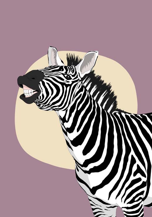 Zebra Smile - ByKammille Zebra Smile - ByKammille
