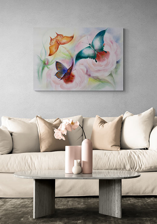 Butterflies and Peonies - Natalia Galnbek Butterflies and Peonies - Natalia Galnbek