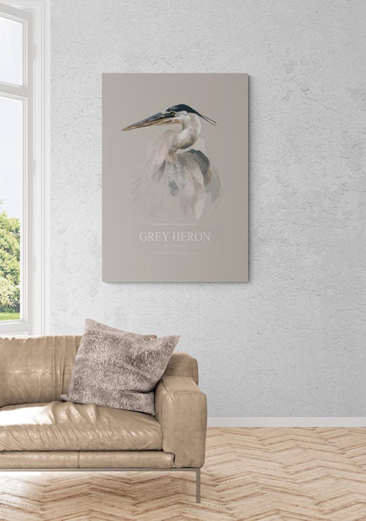 Grey Heron - Gabriella Roberg Grey Heron - Gabriella Roberg