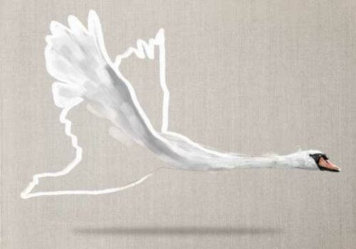 Winged One Canvas - Gabriella Roberg Winged One Canvas - Gabriella Roberg