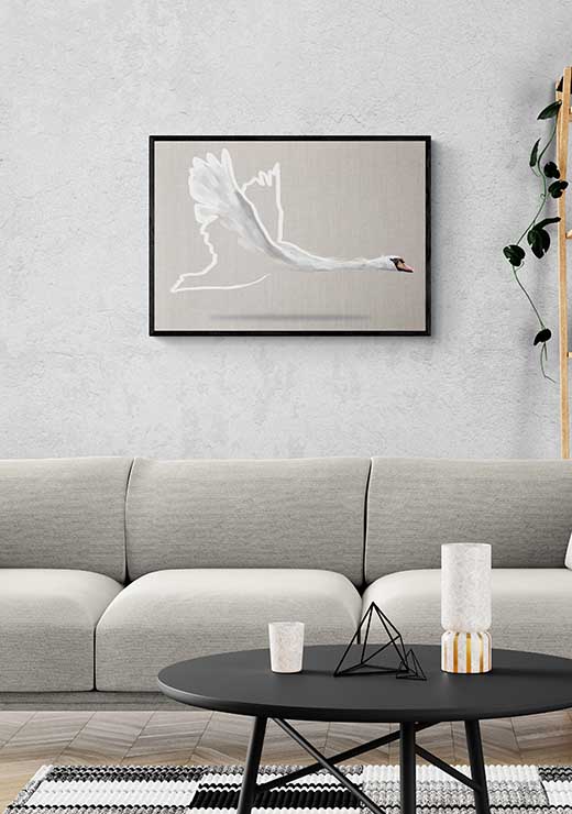 Winged One Canvas - Gabriella Roberg Winged One Canvas - Gabriella Roberg