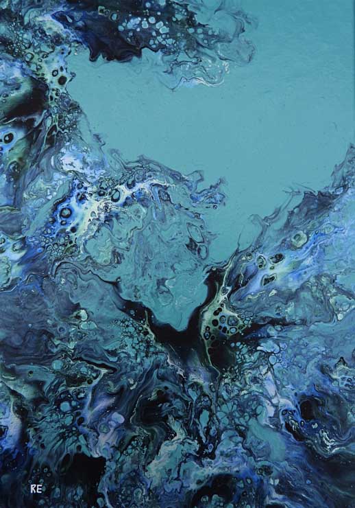 The Waves Come Crashing in 1 - ReCreative Artwork The Waves Come Crashing in 1 - ReCreative Artwork