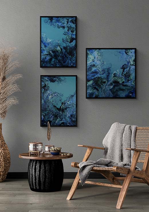 The Waves Come Crashing in 2 - ReCreative Artwork The Waves Come Crashing in 2 - ReCreative Artwork
