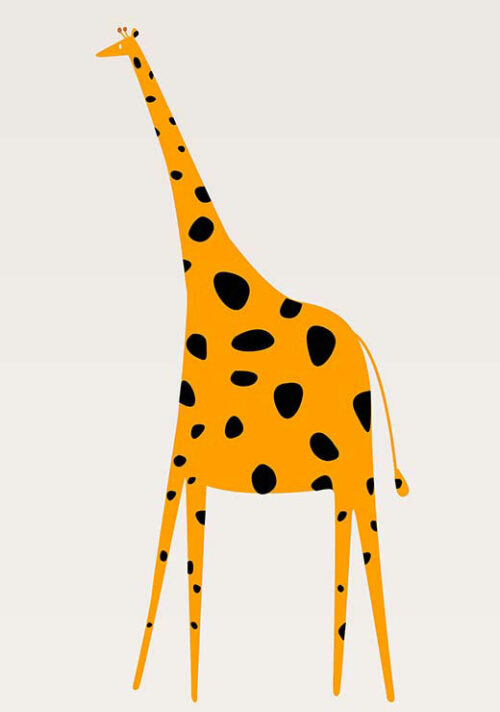 Cute Giraffe - Kubistika Cute Giraffe - Kubistika