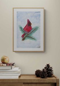 Christmas Bird - Lillepensel Christmas Bird - Lillepensel