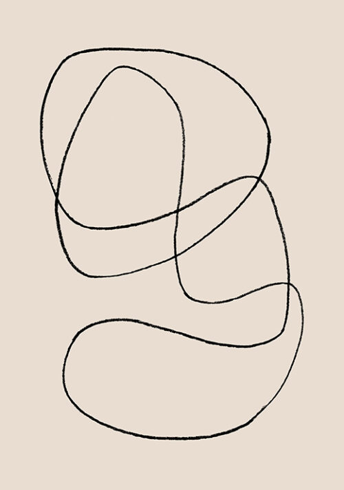 Scribbles No. 1 - Nouveau Prints Scribbles No. 1 - Nouveau Prints