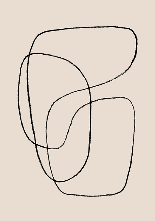 Scribbles No. 2 - Nouveau Prints Scribbles No. 2 - Nouveau Prints