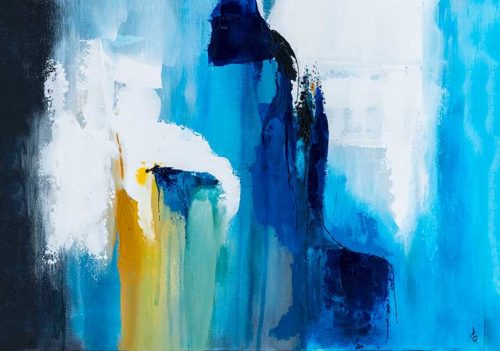 Abstract Blue - Anita Øren Abstract Blue - Anita Øren