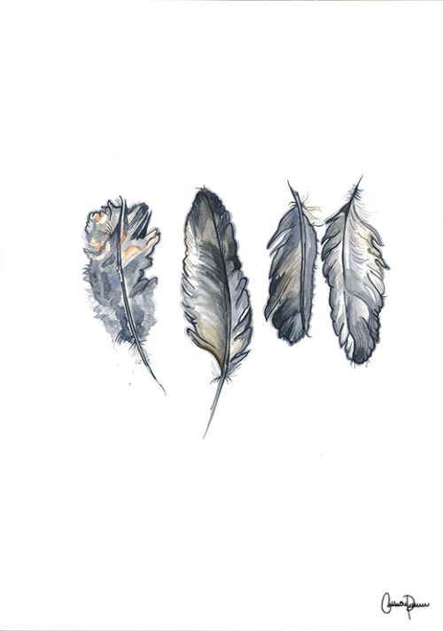 Four Feathers - Cathrine Doreen Four Feathers - Cathrine Doreen