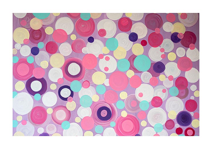 Bubbles Pink - Anne-Lee Bubbles Pink - Anne-Lee