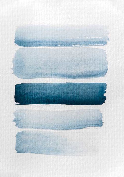 Aquarelle Meets Pencil - Stripes - Studio Nahili Aquarelle Meets Pencil - Stripes - Studio Nahili