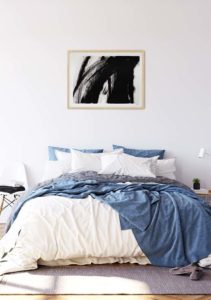 Black Abstract no. 2 - Art by Frida Lifbom Black Abstract no. 2 - Art by Frida Lifbom
