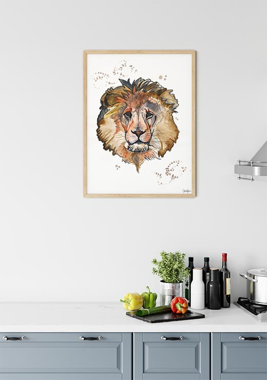 Lion Leonard - Cathrine Doreen Lion Leonard - Cathrine Doreen