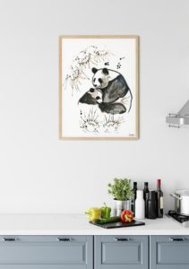 Pandas Mom&Child - Cathrine Doreen Pandas Mom&Child - Cathrine Doreen
