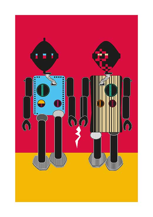 Robot Couple - Dorte Bjørnung Robot Couple - Dorte Bjørnung