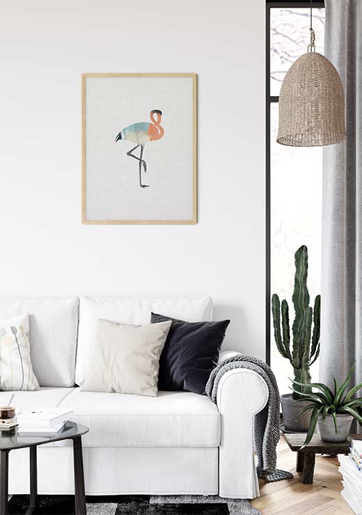 Pastel Flamingo - Orara Studio Pastel Flamingo - Orara Studio