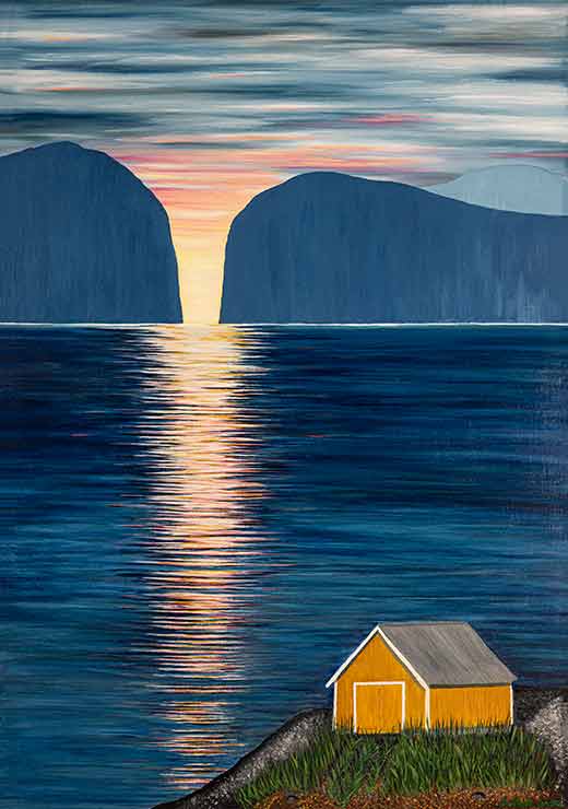 Silhouette of a Sunset - ARO Art Silhouette of a Sunset - ARO Art