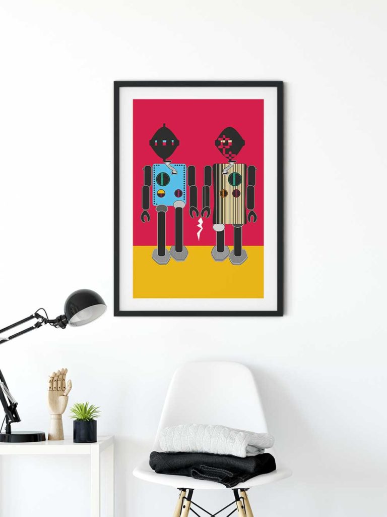 Robot Couple - Dorte Bjørnung Robot Couple - Dorte Bjørnung