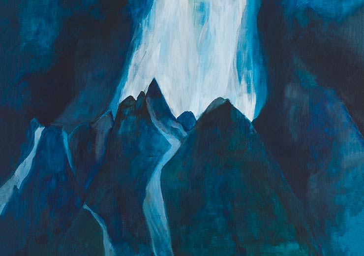 Blue Nature I - Art Torillfskare Blue Nature I - Art Torillfskare