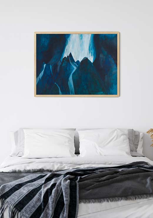 Blue Nature I - Art Torillfskare Blue Nature I - Art Torillfskare