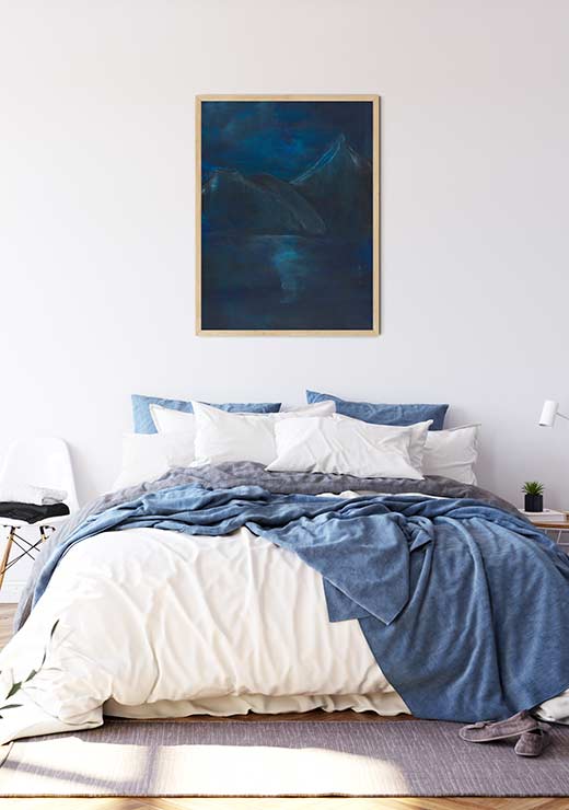 Blue Nature V - Art Torillfskare Blue Nature V - Art Torillfskare