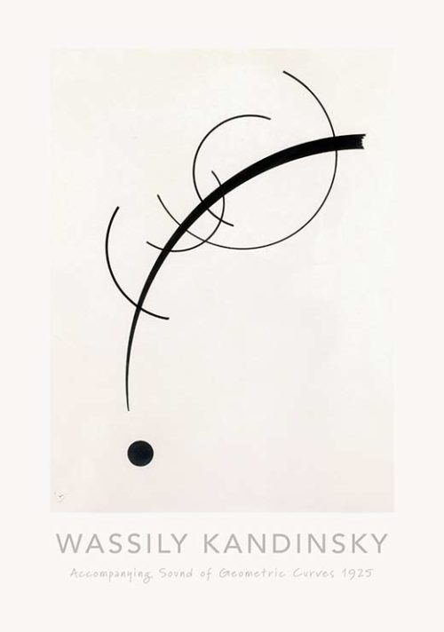 Accompanying Sound of Geometric Curves - Wassily Kandinsky Accompanying Sound of Geometric Curves - Wassily Kandinsky