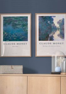Morning on the Seine Near Giverny - Claude Monet Morning on the Seine Near Giverny - Claude Monet
