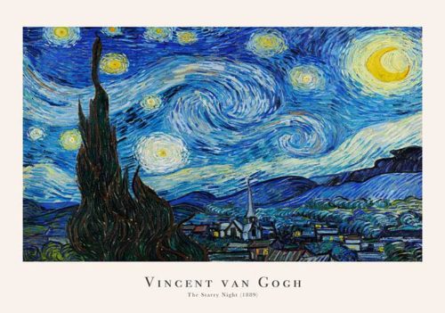 The Starry Night - Vincent Van Gogh The Starry Night - Vincent Van Gogh