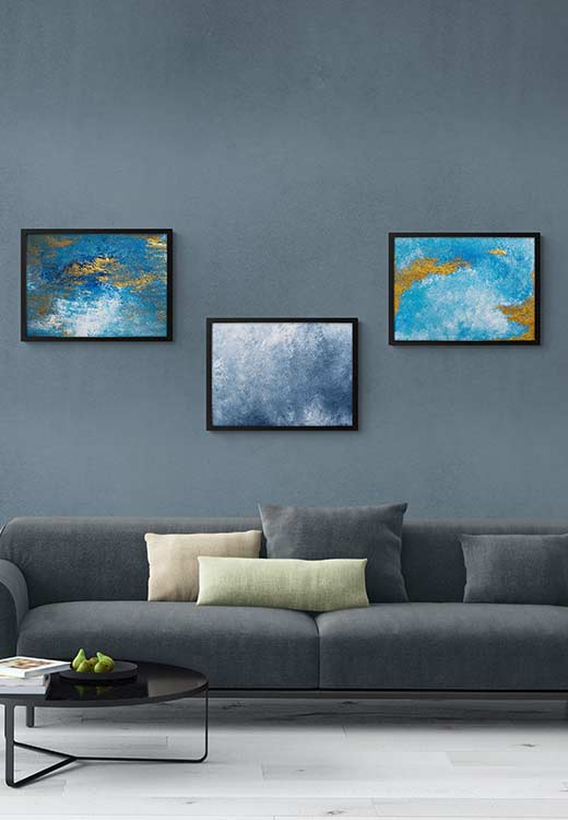 Blue no. 1 - Art by Frida Lifbom Blue no. 1 - Art by Frida Lifbom